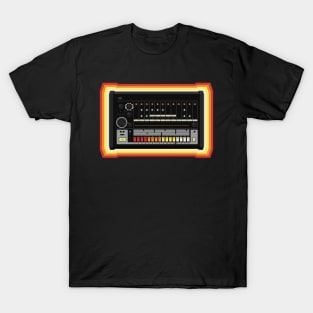 Vintage Drum Machine Colours T-Shirt